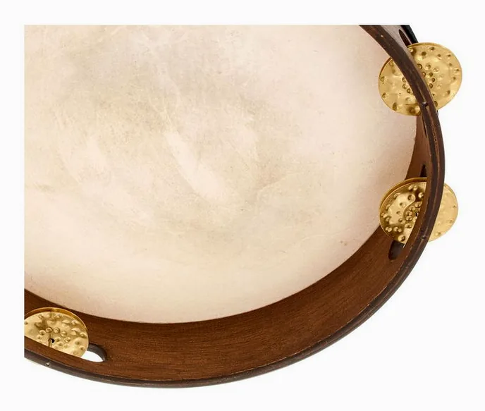 Meinl TAH1V-WB Head Tambourine, sur fond neutre, photo 4