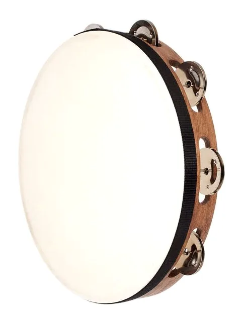 Meinl TAH1WB Head Tambourine, sur fond neutre, photo 2