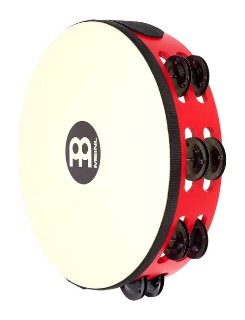Meinl TAH2BK-R-TF Touring Tambourine, vue de dessus, photo 2