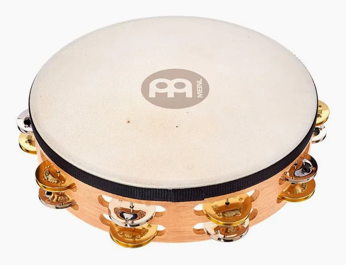 Meinl TAH2M-SNT 10" Tambourine, sur fond neutre