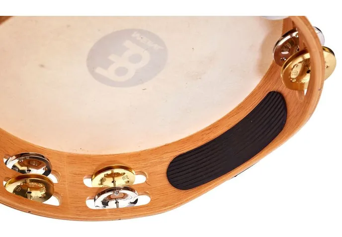 Meinl TAH2M-SNT 10" Tambourine, sur fond neutre, photo 4