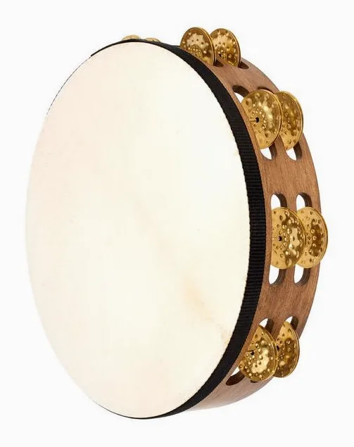 Meinl TAH2V-WB Head Tambourine, sur fond neutre, photo 2