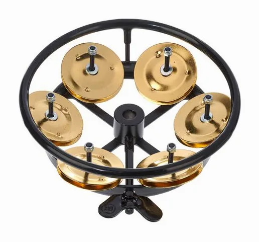 Meinl THH1B-BK Hi-Hat Tambourine, vue de dessus, photo 2