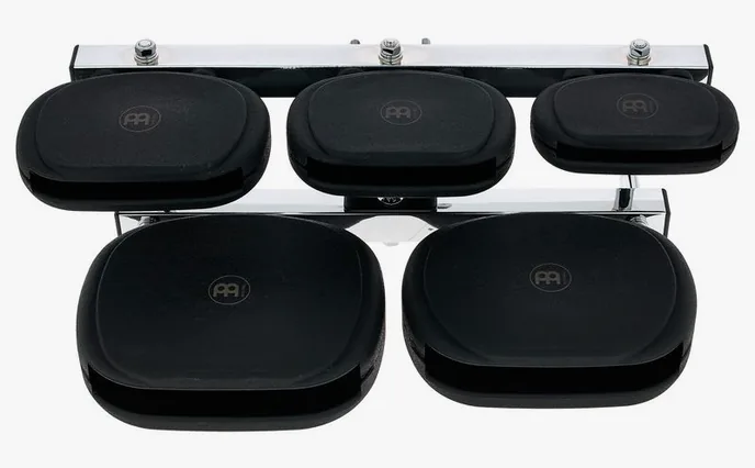 Meinl TMSTB Temple Block Set, vue de trois quarts, photo 2