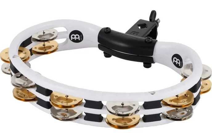 Meinl TMT2M-WH Recording Tambourine, sur fond neutre