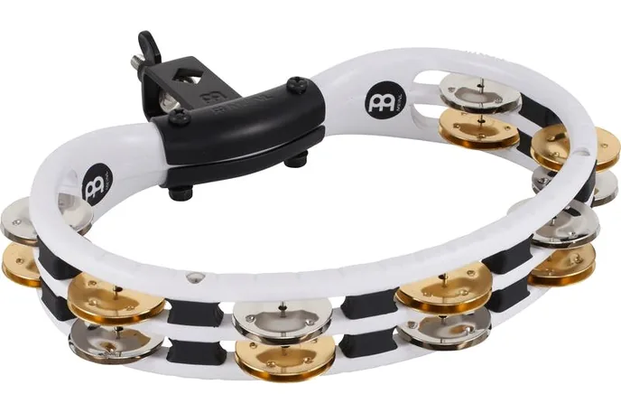 Meinl TMT2M-WH Recording Tambourine, vue de profil, photo 3