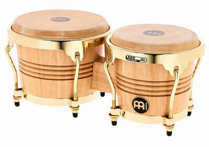 Meinl WB200NT-G Bongoset, vue de près, de face