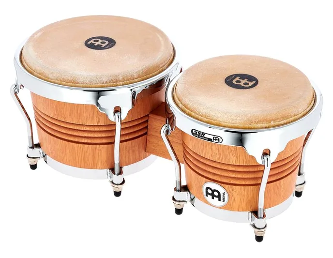 Meinl WB200SNT-M Bongoset, de face sur fond neutre