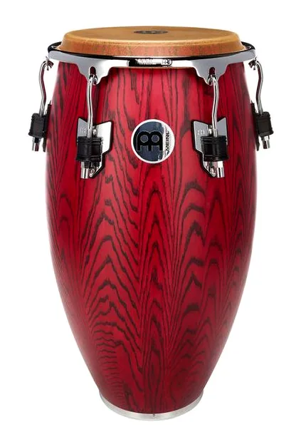 Meinl Woodcraft 11,75" Conga Red, sur fond neutre, photo 2