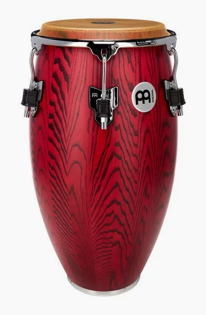 Meinl Woodcraft 11,75" Conga Red, vue de dessus, photo 3