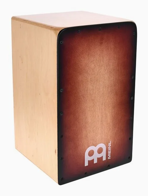 Meinl Woodcraft Cajon Espresso Burst, vue de près, photo 3