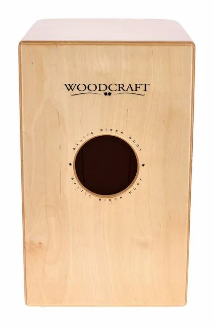 Meinl Woodcraft Cajon Espresso Burst, vue de près, photo 4