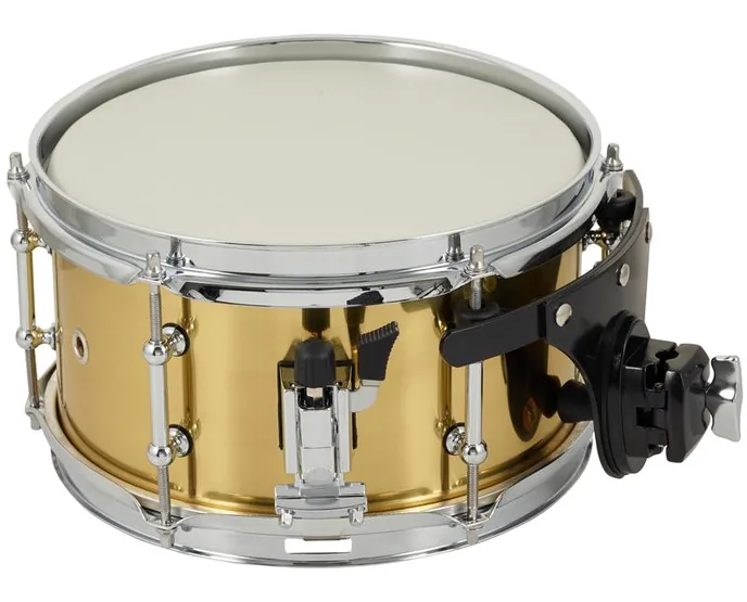 Millenium 10"x5,5" Brass Side Snare, vue de trois quarts, photo 3