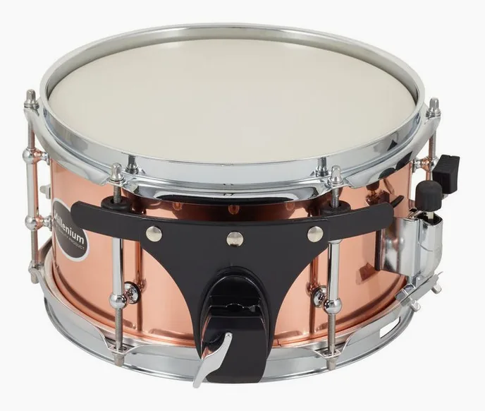 Millenium 10"x5,5" Copper Side Snare, vue de profil, photo 4