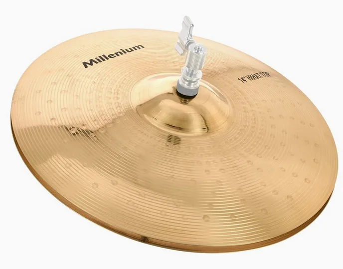 Millenium 14" B20 Hi-Hat, sur fond neutre