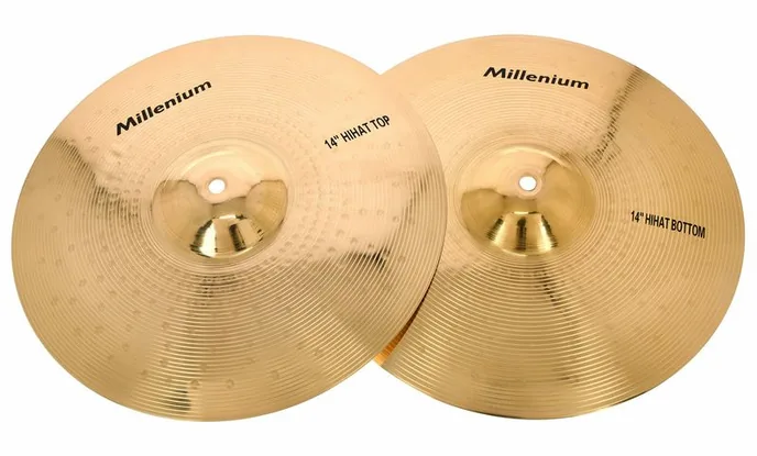Millenium 14" B20 Hi-Hat, vue de dessus, photo 2