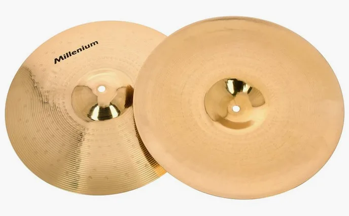 Millenium 14" B20 Hi-Hat, sur fond neutre, photo 3