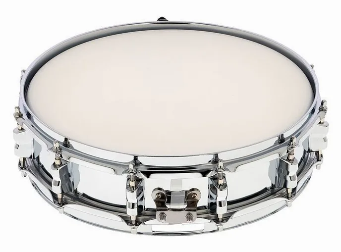 Millenium 14"x3,5" Piccolo Steel Snare, vue de dessus, photo 2