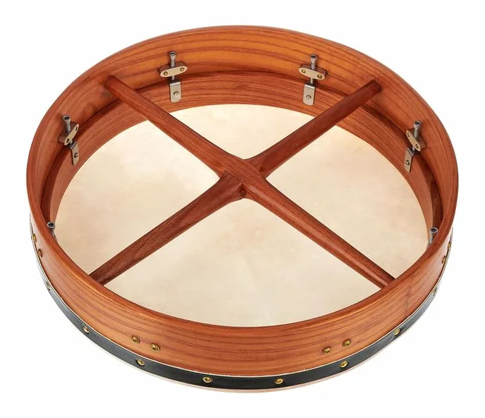 Millenium 16"x3,5" Bodhran Tuneable, vue de dessus, photo 3