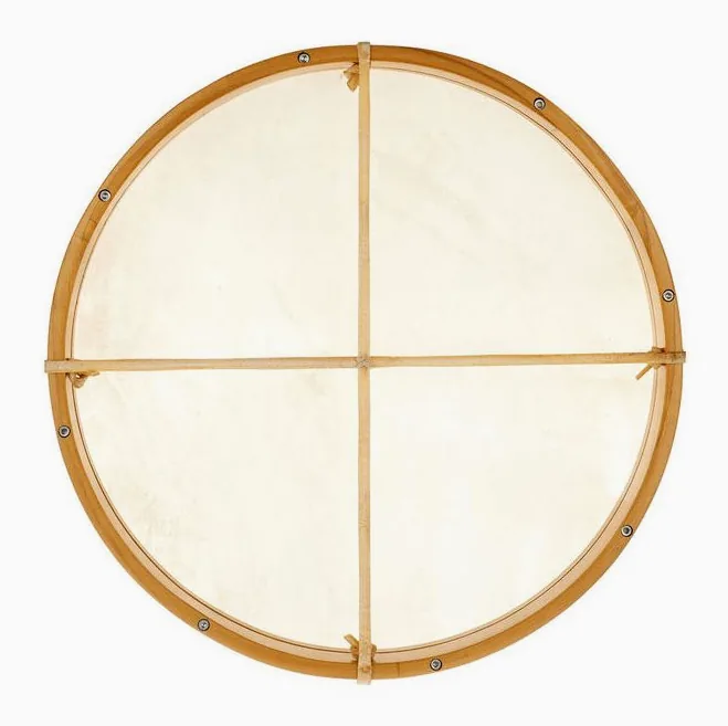 Thomann 18" Frame Drum Tuneable, vue de profil, photo 4