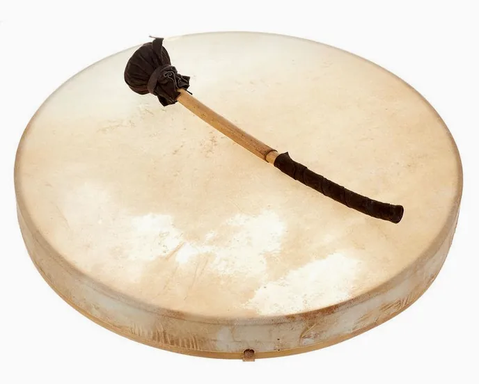 Thomann 18" Shaman Drum, de face sur fond neutre