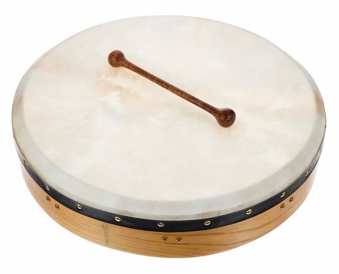 Millenium 18"x3,5" Bodhran Tuneable, vue de près, de face