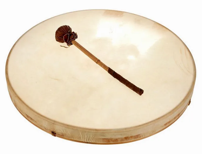 Thomann 22" Shaman Drum, vue de près, de face