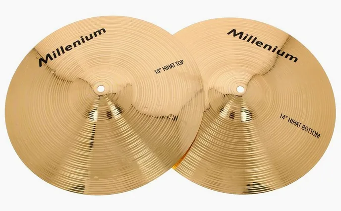 Millenium Brass Cymbal Set Standard, vue de près, photo 3