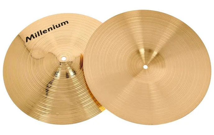 Millenium Brass Cymbal Set Standard, vue de dessus, photo 4
