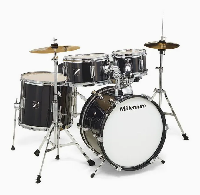 Millenium Focus Junior Drum Set Black, vue de dessus, photo 3