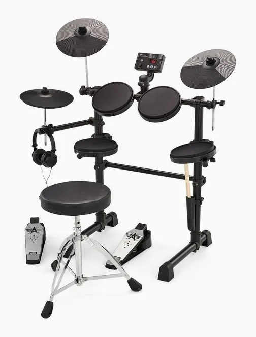 Millenium HD-120 E-Drum Set, vue de près, de face