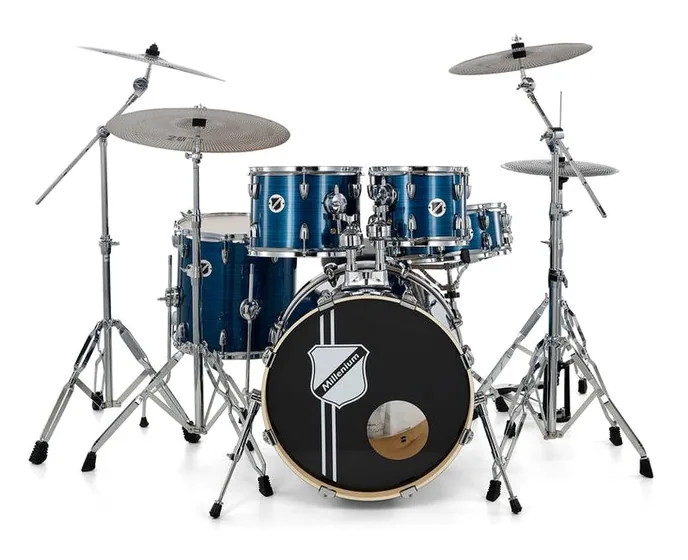 Millenium Hybrid Practice Drum Set BL, vue de près, photo 2