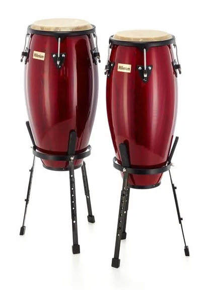 Millenium MC890WR Conga Set, de face sur fond neutre
