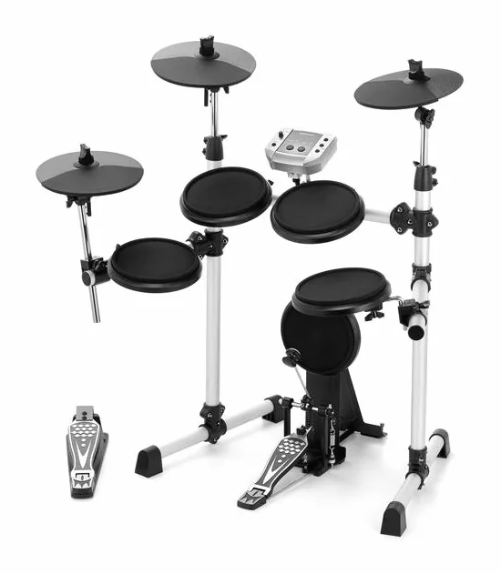 Millenium MPS-150 E-Drum Set, de face sur fond neutre