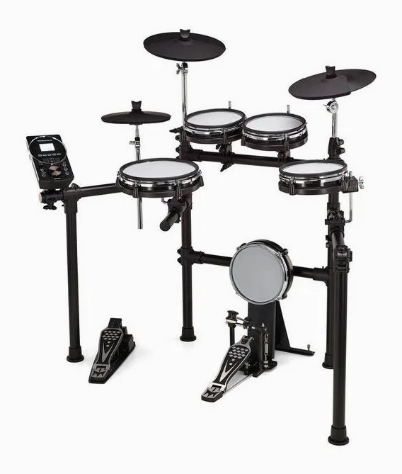 Millenium MPS-450 E-Drum Set, de face sur fond neutre