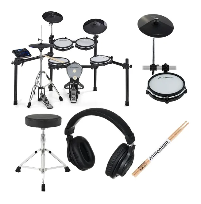 Millenium MPS-750X E-Drum Complete Bundl, vue de face