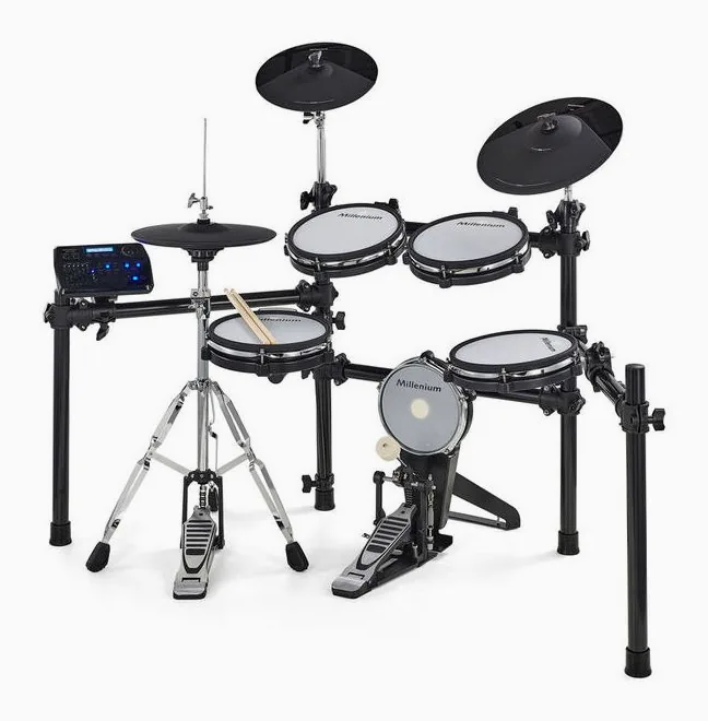 Millenium MPS-750X E-Drum Complete Bundl, vue de trois quarts, photo 2