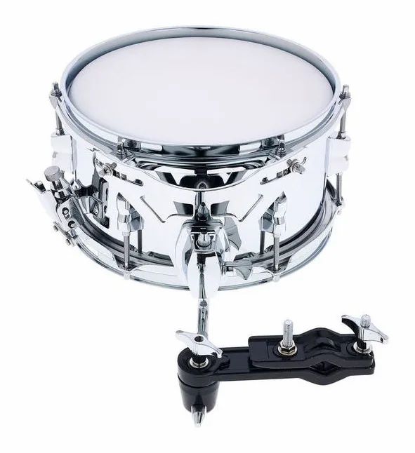 Millenium SD105 10"x05" Steel Side Snare, sur fond neutre, photo 4