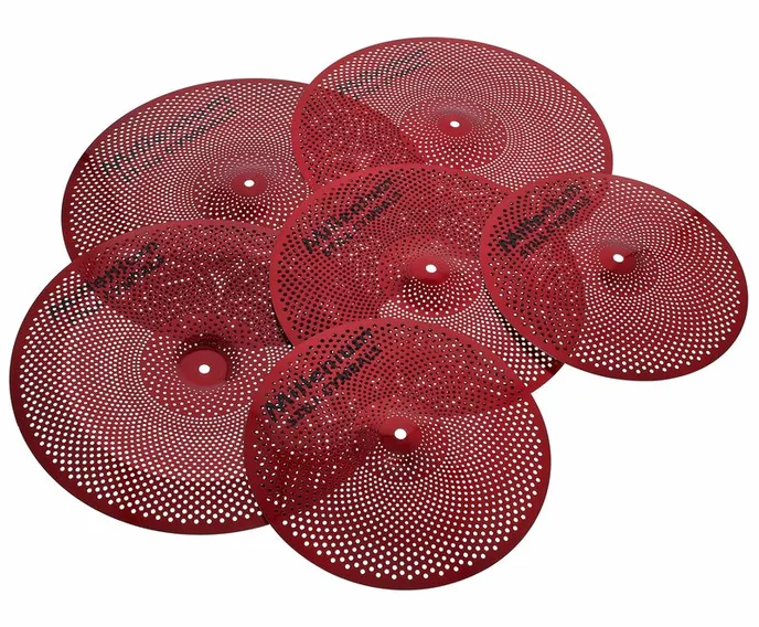 Millenium Still Series Cymbal Set Red, sur fond neutre