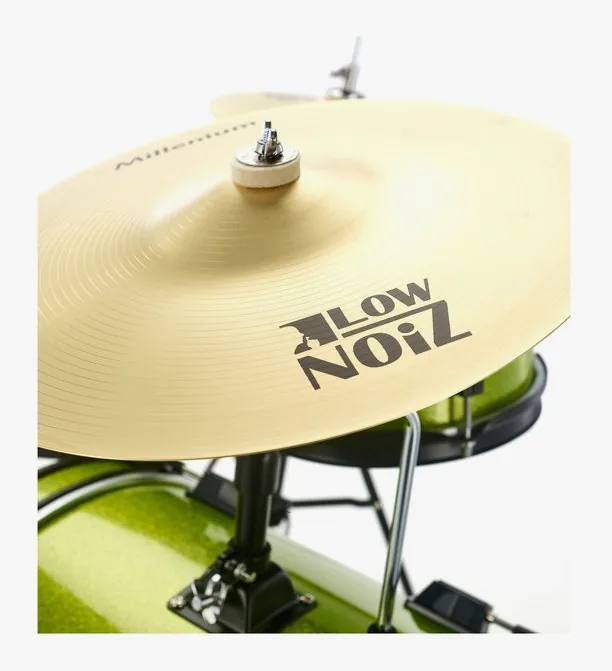 Millenium Youngster Drum Set Green, sur fond neutre, photo 4