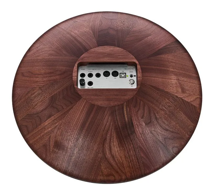 Neotone Mutant Digital Handpan Walnut, vue de profil, photo 3