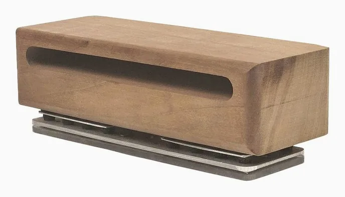 NGL Percussion Woodblock Nut 22cm, vue de face