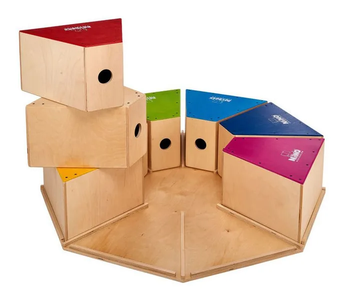 Nino 954-2 Deluxe Classroom Cajons, vue de face, photo 3