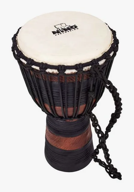Nino NinoADJ3-S Earth Rhythm Djembe, vue de près, photo 3