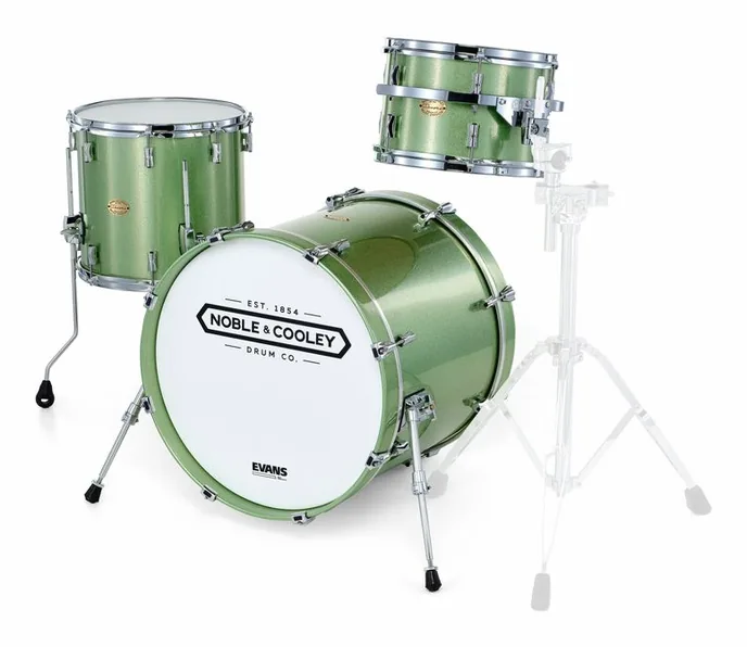 Noble & Cooley CD Maple Cool Mint Sparkle Kit, de face sur fond neutre