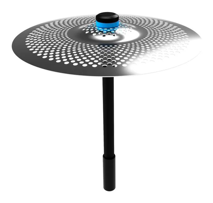 Nuvo Zip-Kit 10" Cymbal, vue de près, de face