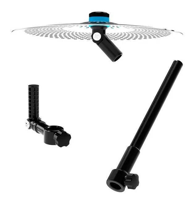 Nuvo Zip-Kit 10" Cymbal, vue de trois quarts, photo 3