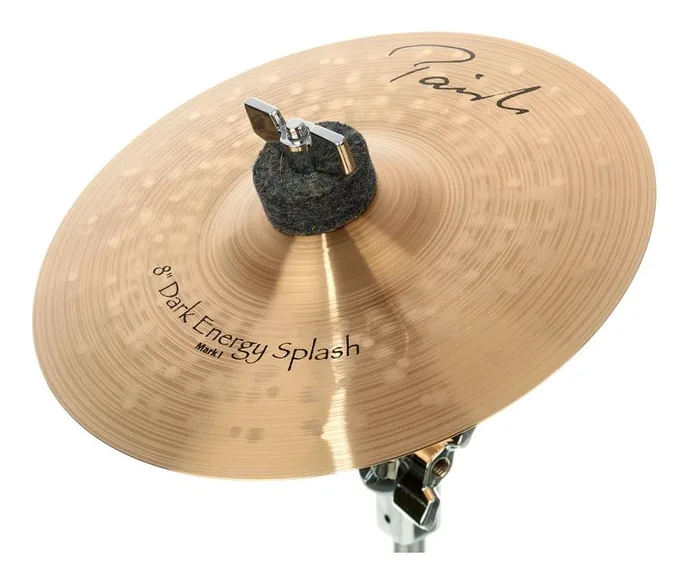 Paiste 08" Signature Dark Energy MK1, vue de profil, photo 3