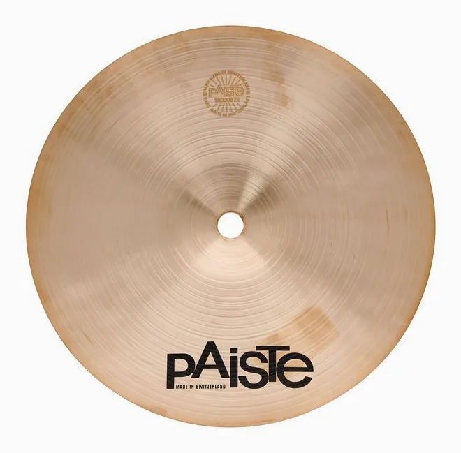 Paiste 08" Masters Dark Splash, vue de dessus, photo 2