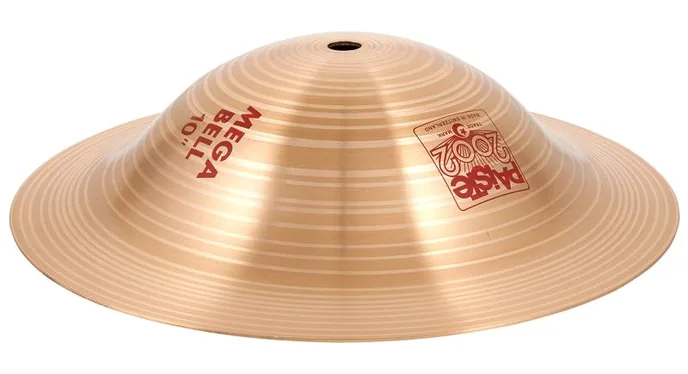 Paiste 10" 2002 Mega Bell, vue de profil, photo 2